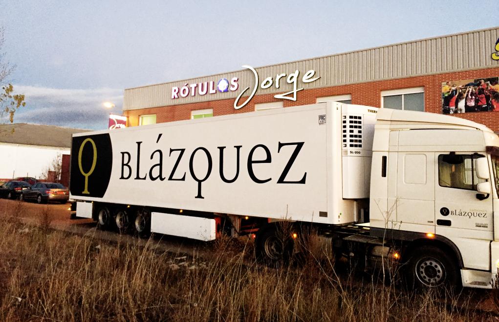 JAMONES BL�ZQUEZ, CAMI�N FRIGOR�FICO