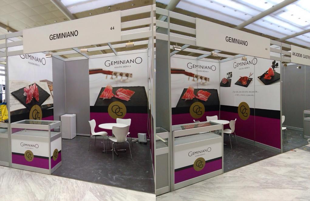 JAMONES Y EMBUTIDOS IBERICOS GEMINIANO, STAND